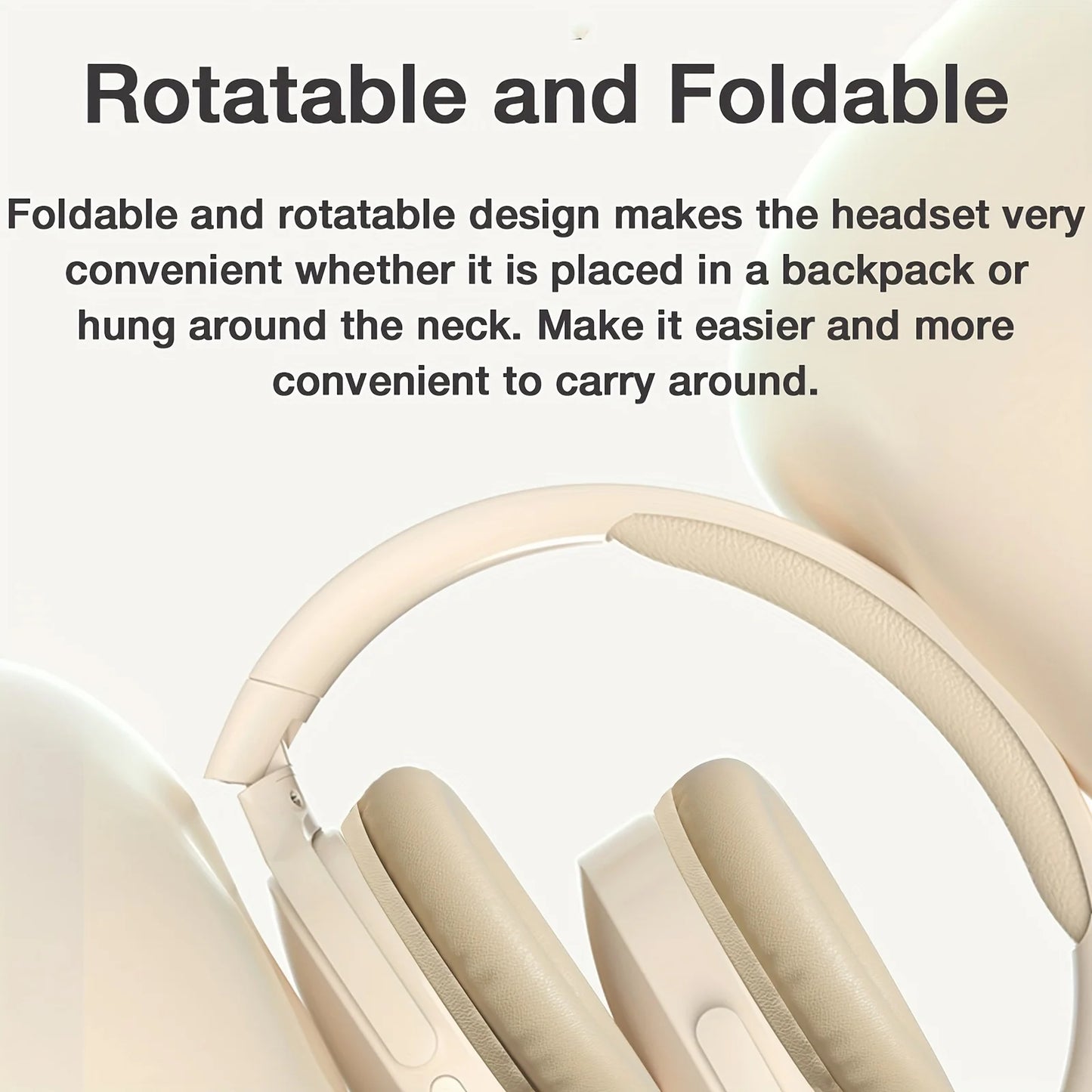 Wireless Bluetooth Earphone Stereo Hifi Headset Super Long Battery Life Game Earbuds Over-ear Wireless Headphones Blutooth