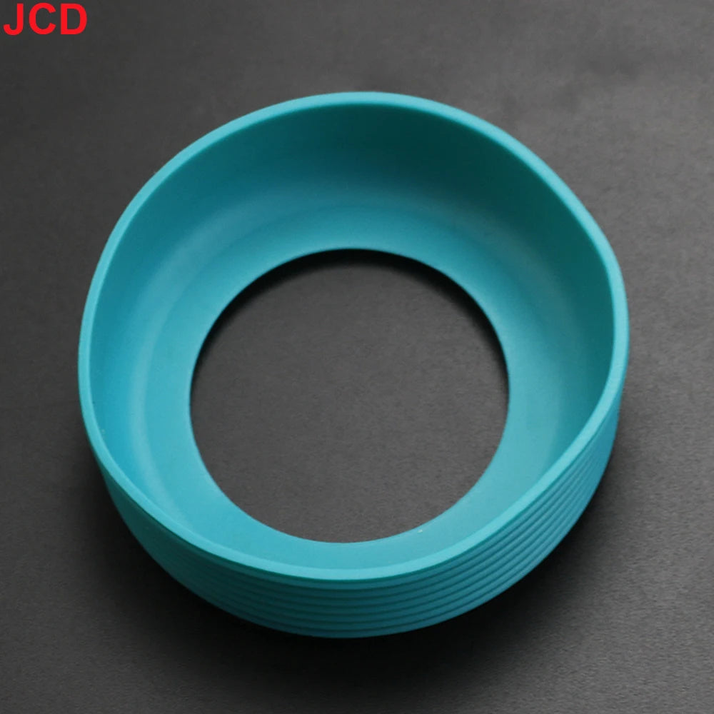JCD 7.5cm Threaded Silicone Cup Bottom Cover Wear Resistant Sleeve Sheath Anti Slip Water Bottle Anti Slip Case Protective