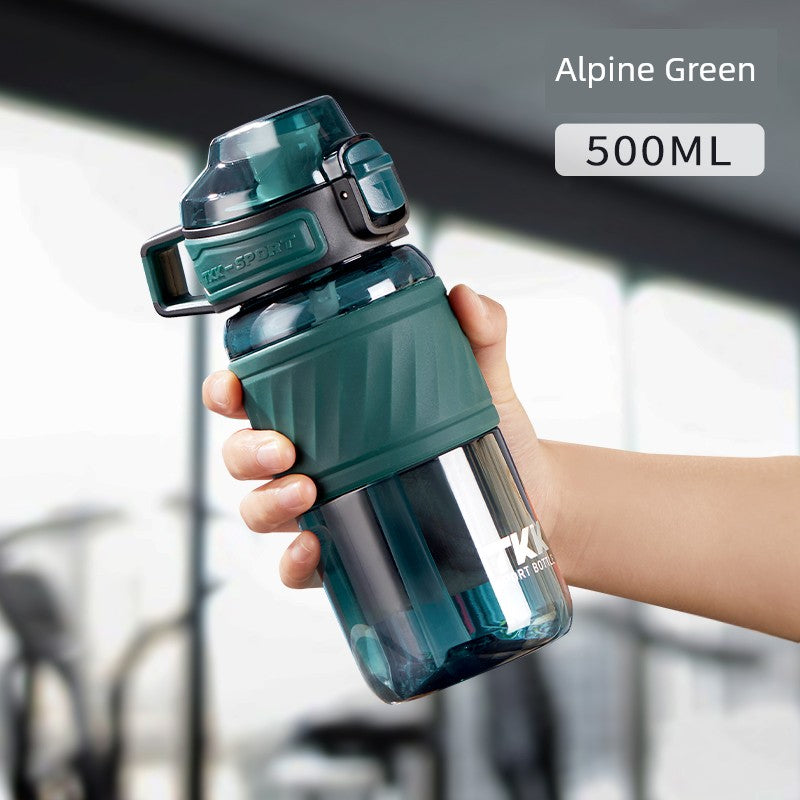 Sports Water Cup for Boys and Girls, Large Capacity, Summer Simple Design for Students, High Temperature Resistant Tritan Water Kettle