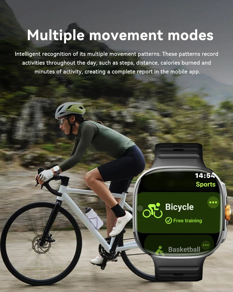 2025 M99 5G Smart Watch: Android 10.0, 9MP Rotary Camera, 256GB Storage, GPS/NFC, 1.95" AMOLED Screen