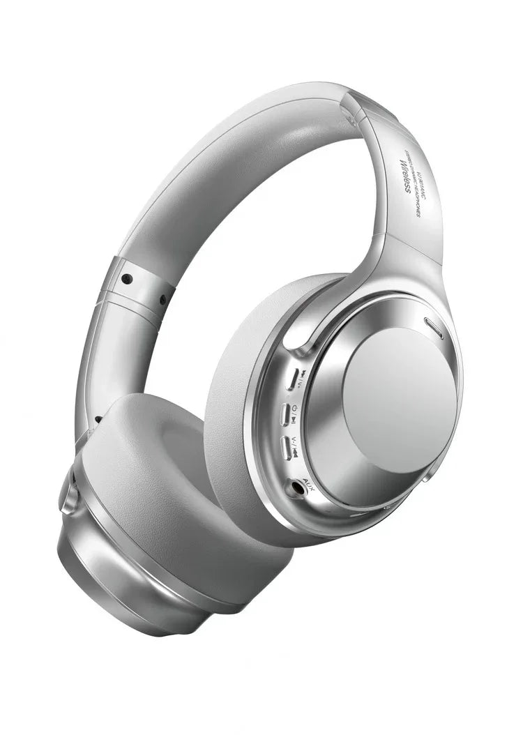 Wireless Headset Bluetooth 5.3 Retro Headphones HIFI Stereo Noise Canceling Earphone Long Standby Stylish Comfortable Headphones