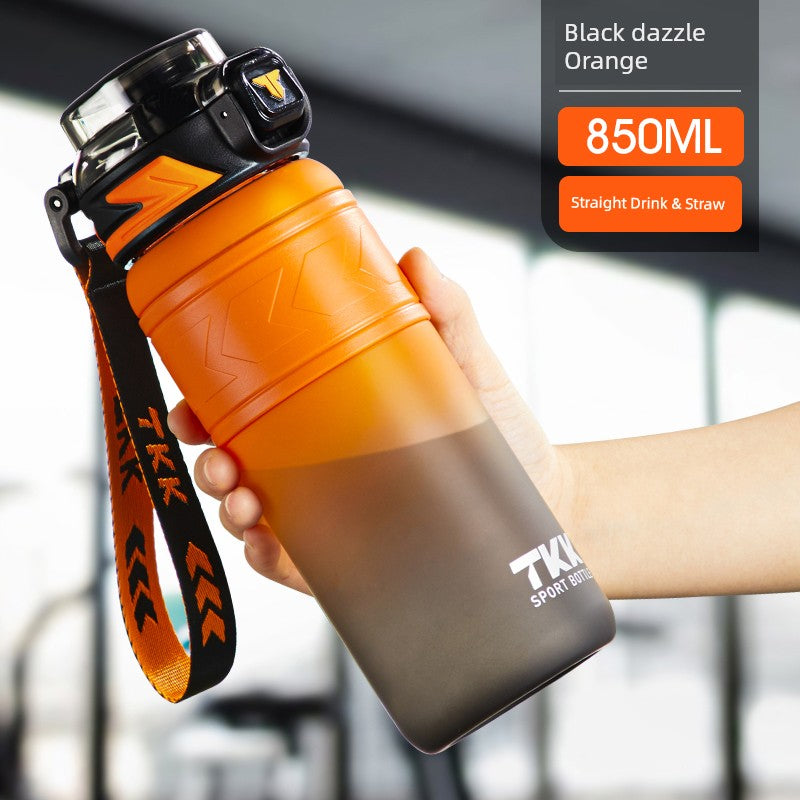 Sports Water Cup for Boys and Girls, Large Capacity, Summer Simple Design for Students, High Temperature Resistant Tritan Water Kettle