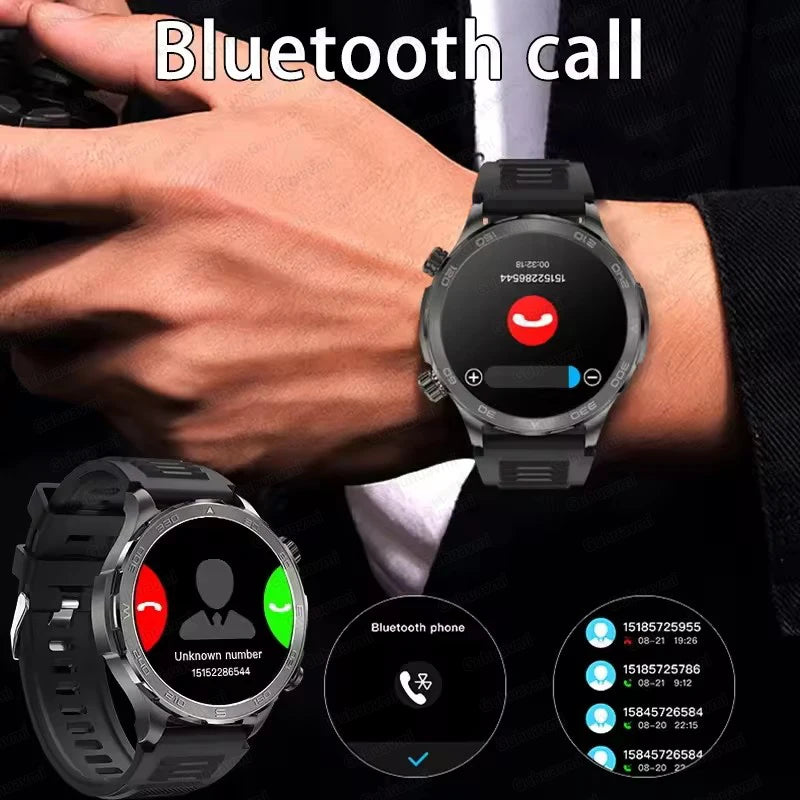 2025 New For Huawei IP68 Waterproof GPS Sports Smart Watch Men AMOLED HD Screen Heart Rate NFC Bluetooth Call Smart Watch Woman