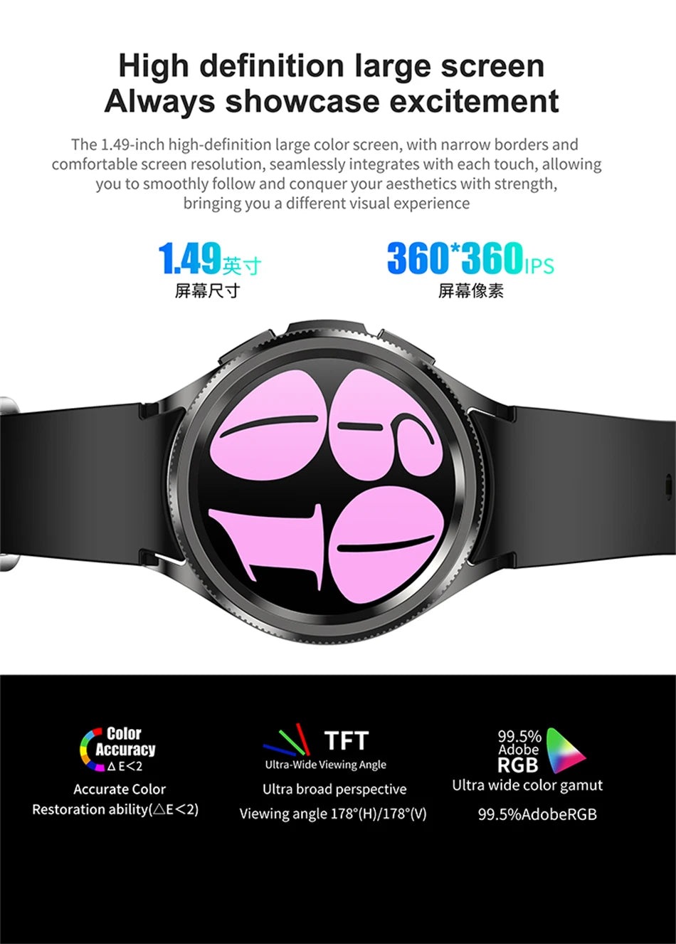 2025 New Watch 6 Classic Smartwatch Men GPS Sports Amoled Screen Heart Rate Waterproof Bluetooth Call Music Smart Watch Women