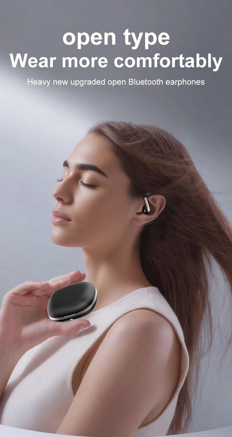 Xiaomi Smart AI Translation Headset Stereo Sound Semi-in-ear Air Conduction True Wireless Sports Long-lasting Bluetooth Headset