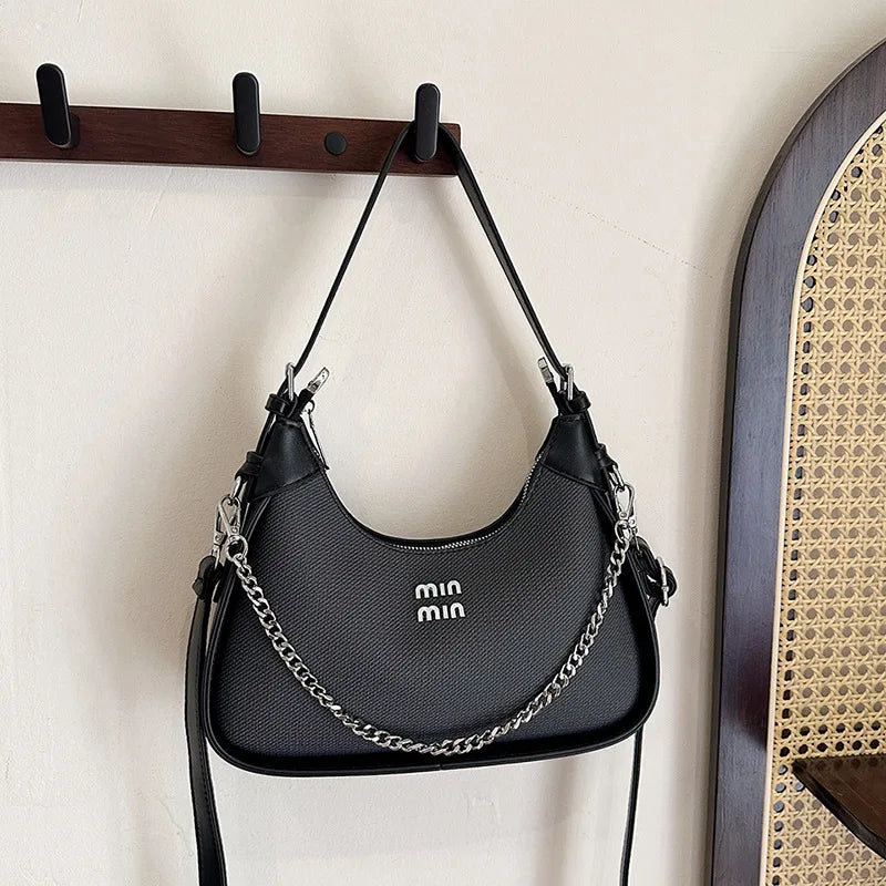 2025 EarlySpring New Simple and Casual Fashion Women's Armpit Handbag High-end and Trendy ShoulderBag for Style-conscious Ladies