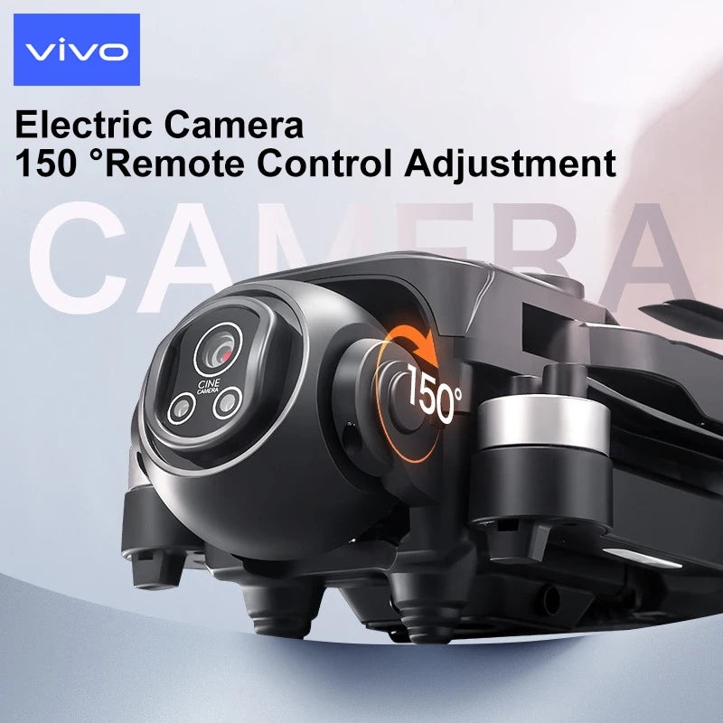 VIVO D18 Drone 8K Aerial HD Dual Camera Photography Intelligent Obstacle Avoidance Brushless Power 5G WIFI GPS Return VR Drone