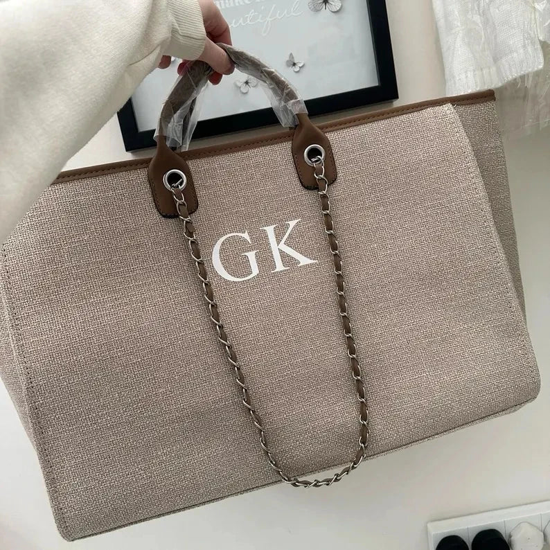 Customized Gift Women's Stylish Backpack 2025 Tote Bag Women Shoulder Bag Mini Bag Holiday Canvas Bride Gifts Travel Essentials