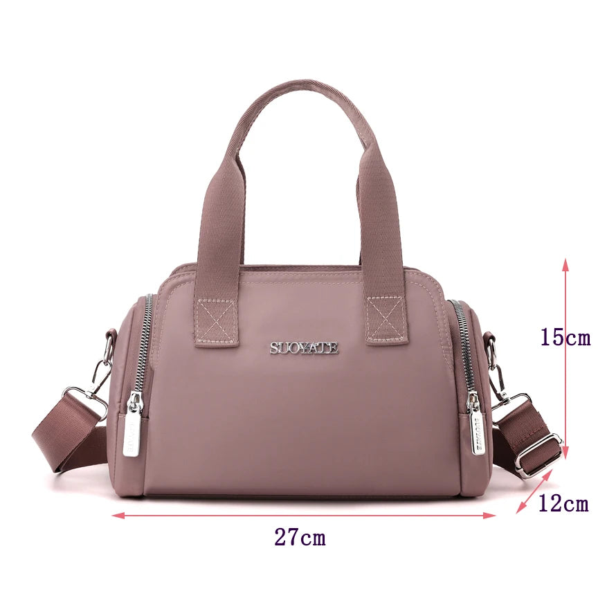 Fashion Luxury Brand Ladies Shoulder Bag High Quality Large Capacity Crossbody Bag Waterproof Multi Functional Women's Handbags