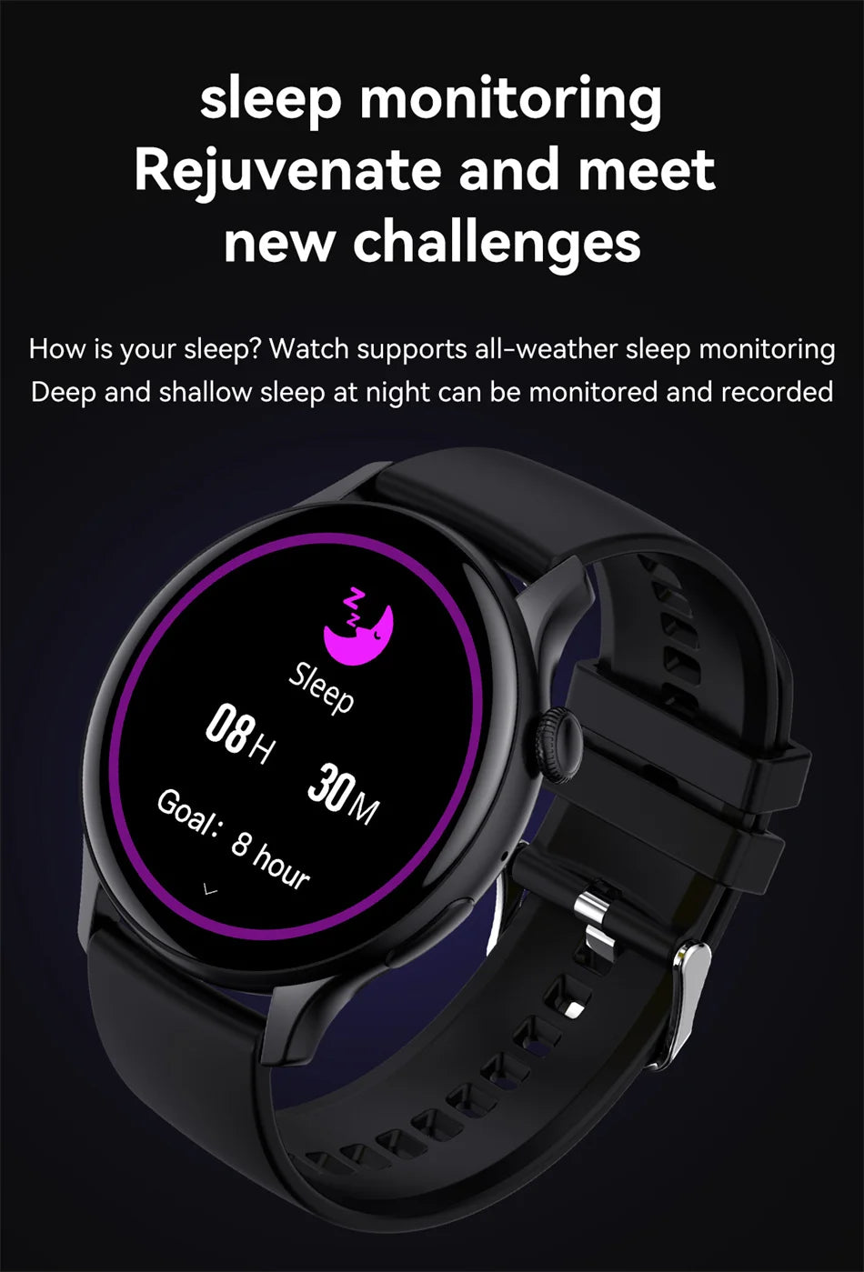 2024 True AMOLED Smart Watch Ladies Screen always Show Time 466*466 HD Health Tracker Voice Calling Smartwatch Women For Xiaomi