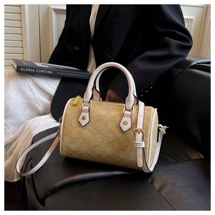 Luxury Brand Ladies Leather Tote Bags By Famous Designer Popular Classic Elegant Women's Shoulder Crossbody Handbag