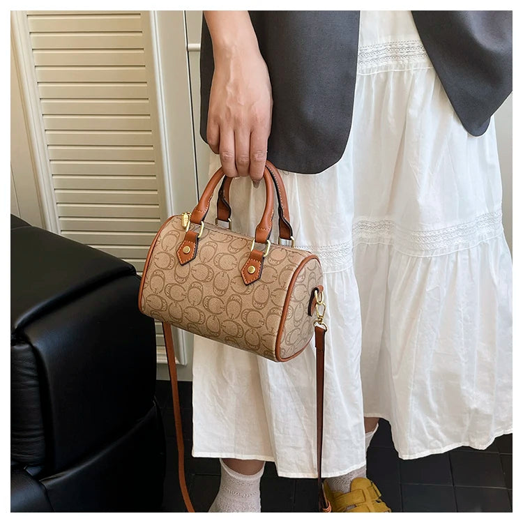 Luxury Brand Ladies Leather Tote Bags By Famous Designer Popular Classic Elegant Women's Shoulder Crossbody Handbag