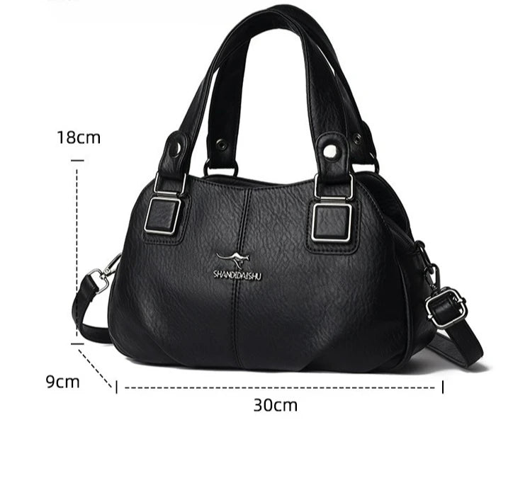 2025 Luxury Women Tote Bags Vintage Shoulder Crossbody Bags Fashionable Mothers Bags Ladies Travel Commuter Bag