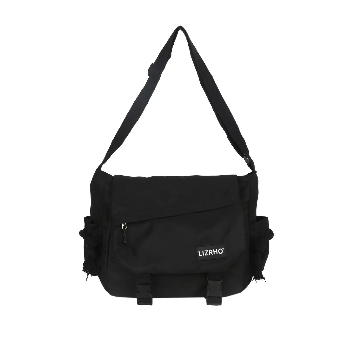 Women's Nylon Handheld One Shoulder Versatile Large Capacity Crossbody Bag Retro Work Travel