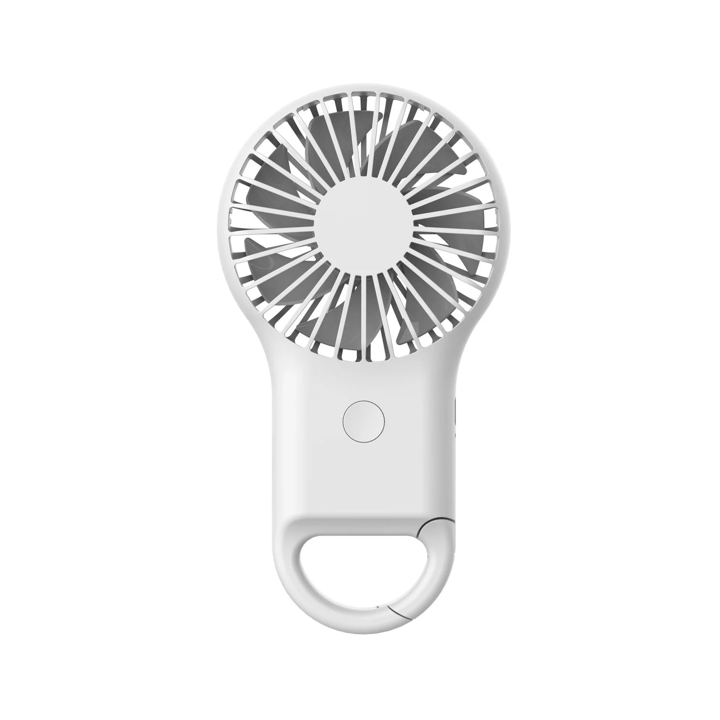 New handheld mini fan, silent high wind USB charging, outdoor hiking, creative gift for graduation season