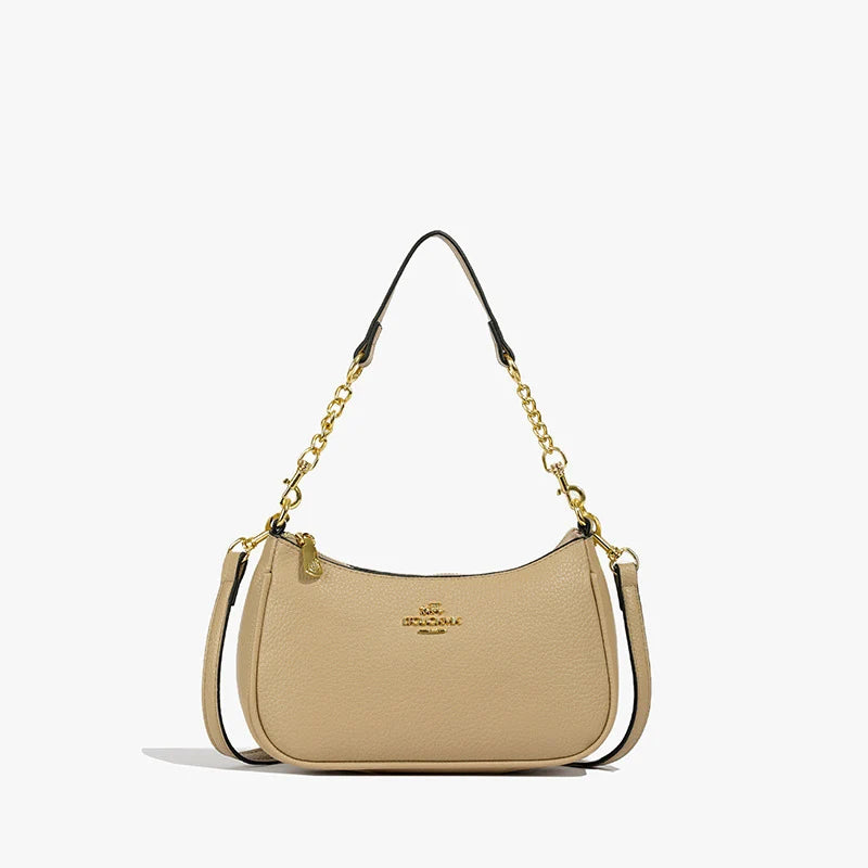 Ladies Classic Geometry Pattern Multifunctional Crossbody Bag 2025 Women's Handbag Fashionable Printed Shoulder Bag PU Leather