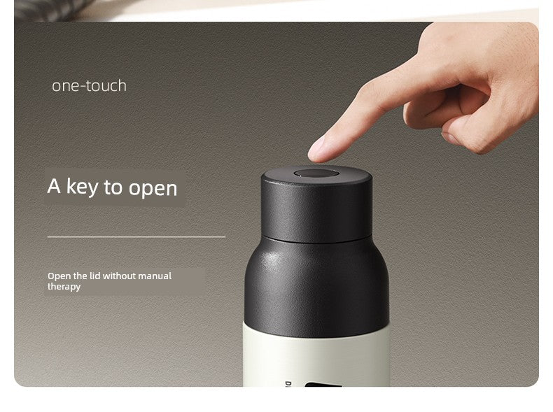 Vacuum Cup 2024 New Arrival Tea Water Separation Good-looking Tea Cup Men's Outdoor Tea Portable Quickly Open Stainless Steel Water Cup