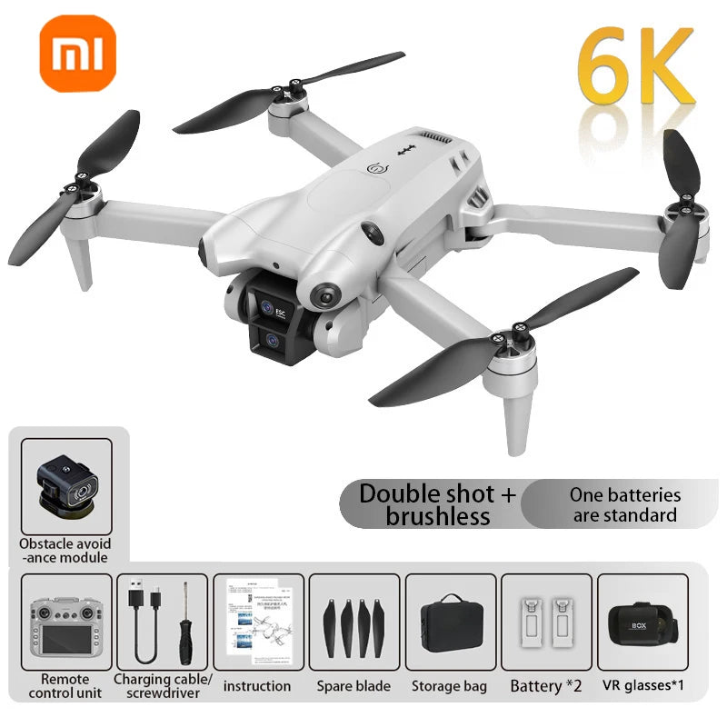 Xiaomi S101 Drone 8K HD Professinal Dual Camera 5G WiFi 120° Wide-angle ESC UAV With screen Obstacle Avoidance Quadcopter 20000M