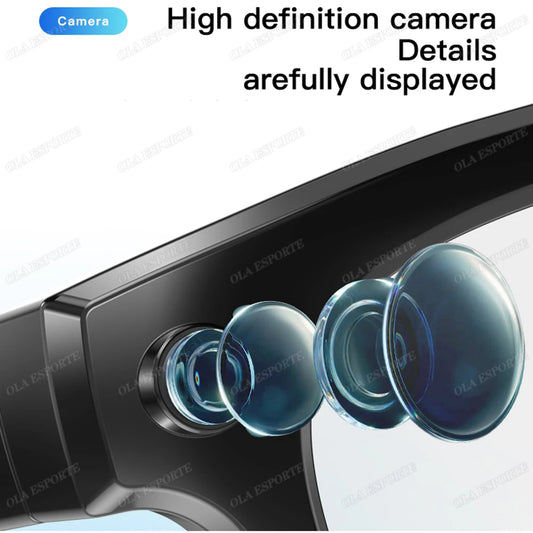 AI Smart Glasses Photo Sense Camera Bluetooth Music Call Intelligent Recording Ip65 Waterproof Bluetooth Sunglasses Men, Women