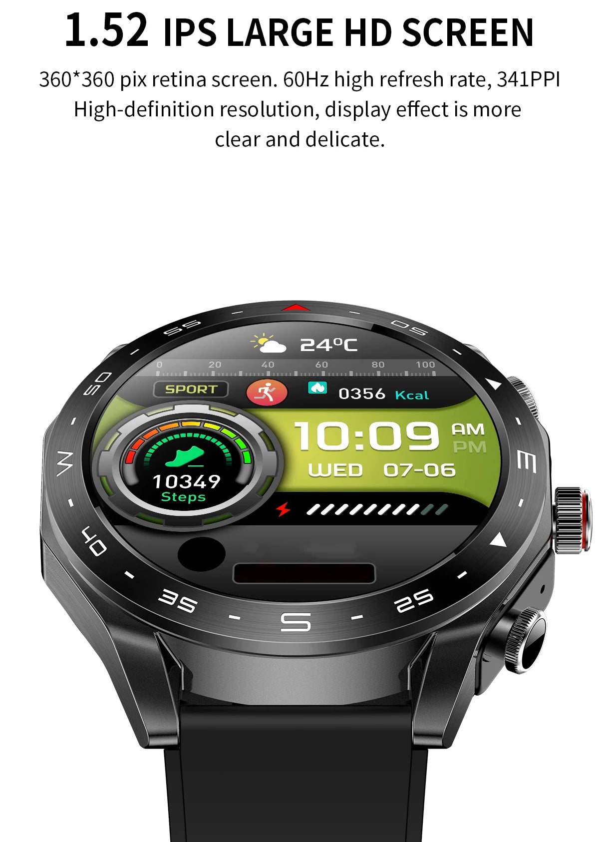 2024 TWS 2-in-1 Bluetooth Earphones Smart Watch Bluetooth Call GPS Motion Trajectory HIFI 9D Sound Quality Smartwatch