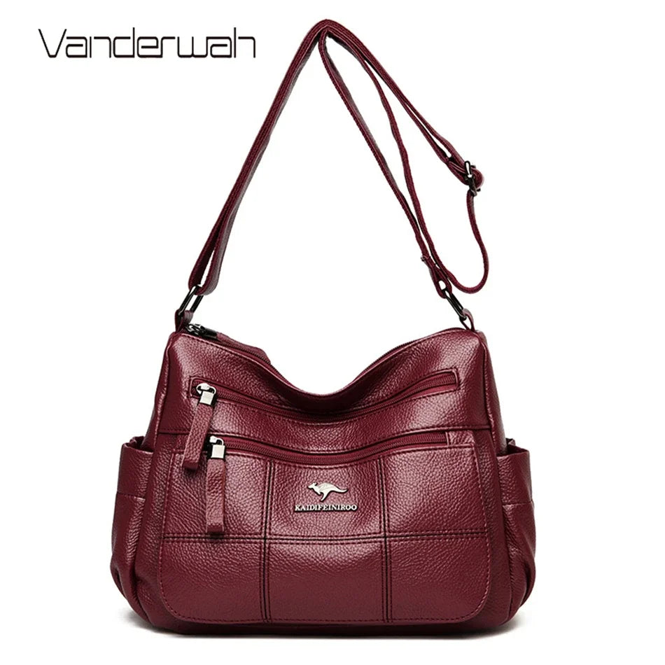 Genuine Brand PU Leather Sac Luxury Handbags Women Bags Designer Shoulder Crossbody Hand Bags for Women Purses and Handbags