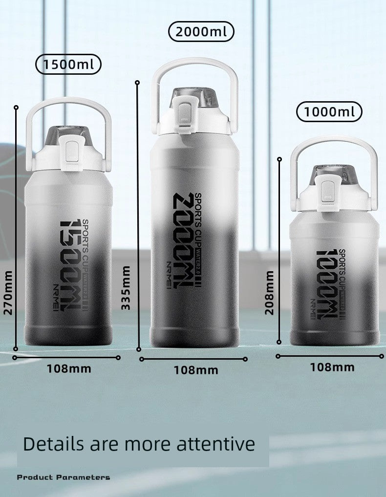 Barrels T 2000ml Vacuum Cup SUS316 Stainless Steel