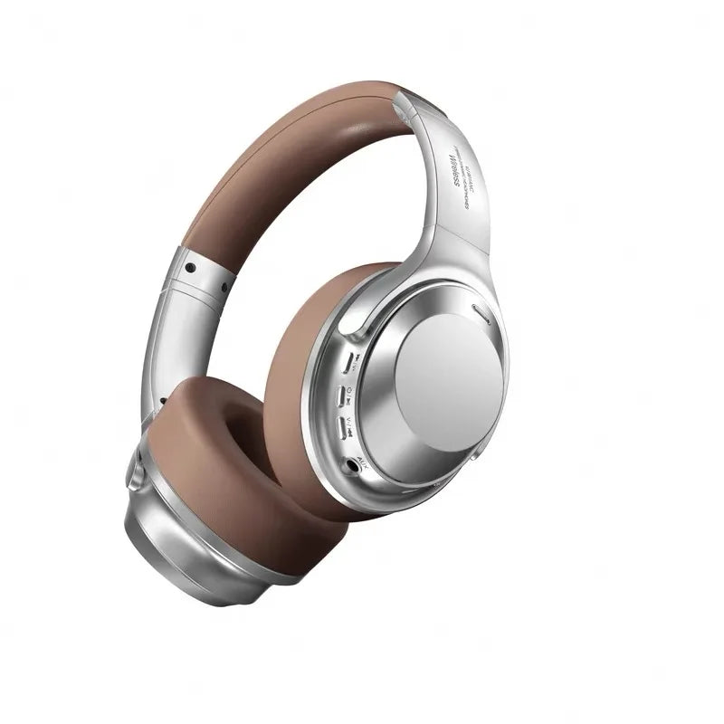Wireless Headset Bluetooth 5.3 Retro Headphones HIFI Stereo Noise Canceling Earphone Long Standby Stylish Comfortable Headphones