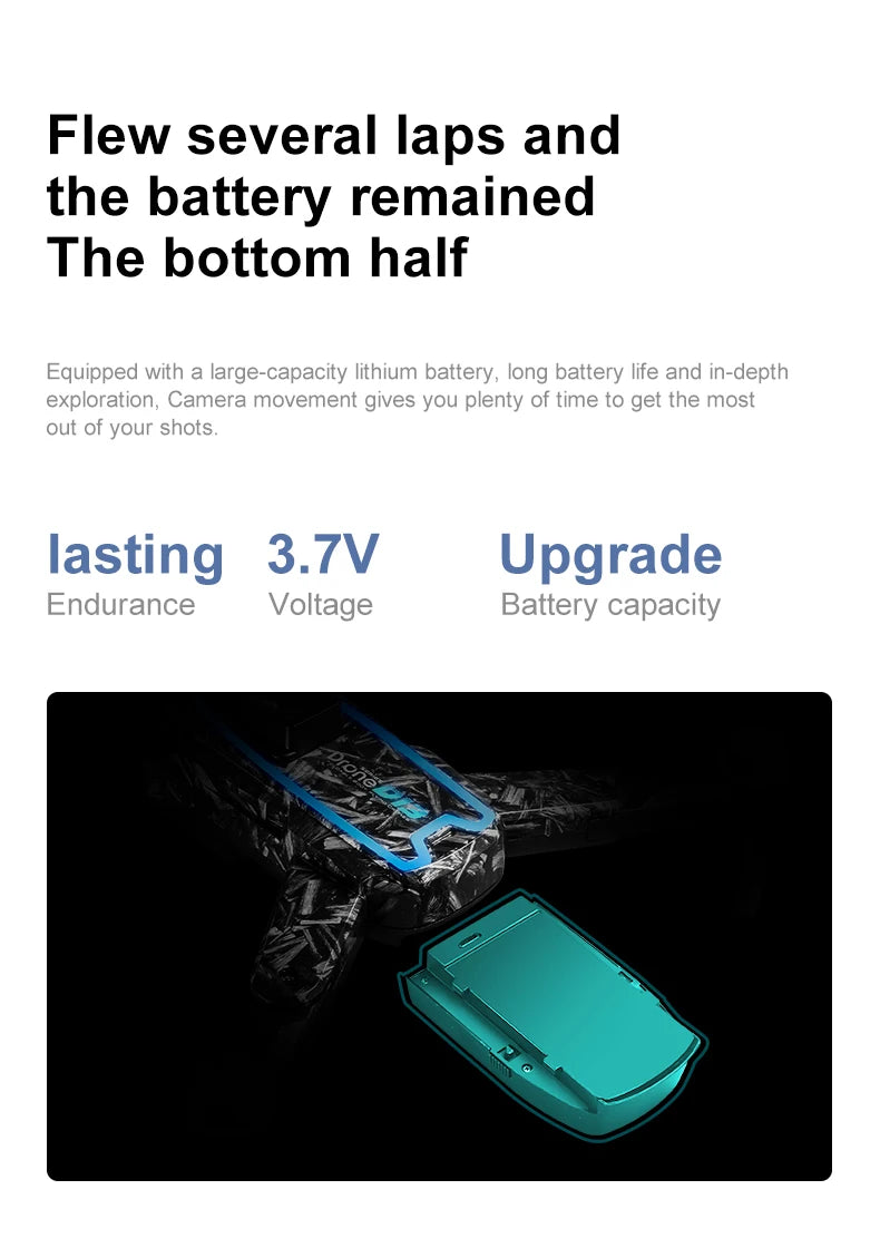 New D13 RC Drone 4K Professional HD Triple Camera 5G WIFI FPV Dron 360° Obstacle Avoidance Brushless Large Screen Quadcopter
