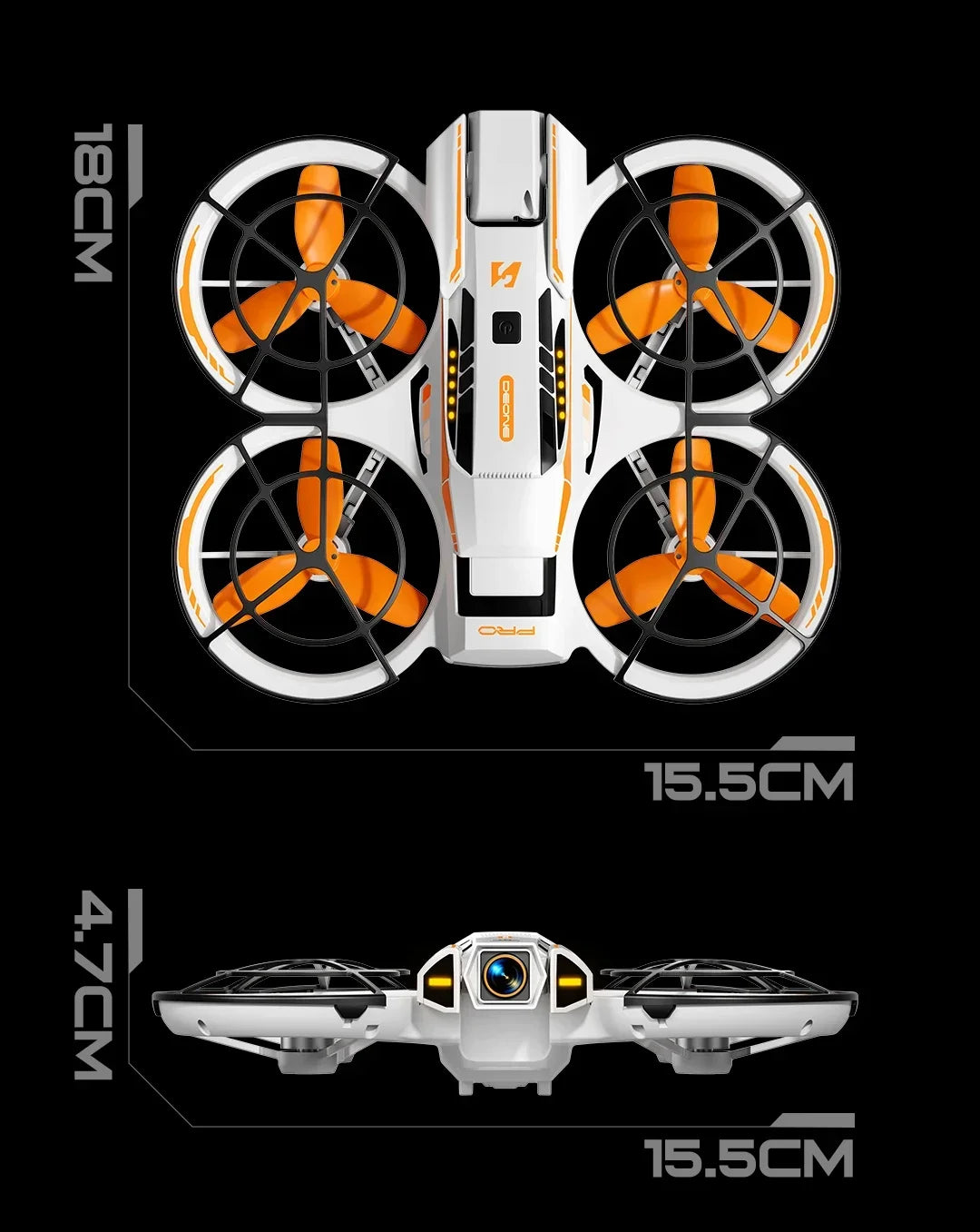 Professional Drone FPV 8K HD Dual Camera A21 PRO Brushless Motor Obstacle Avoidance Optical Flow Hovering Stabilization UFO Quad