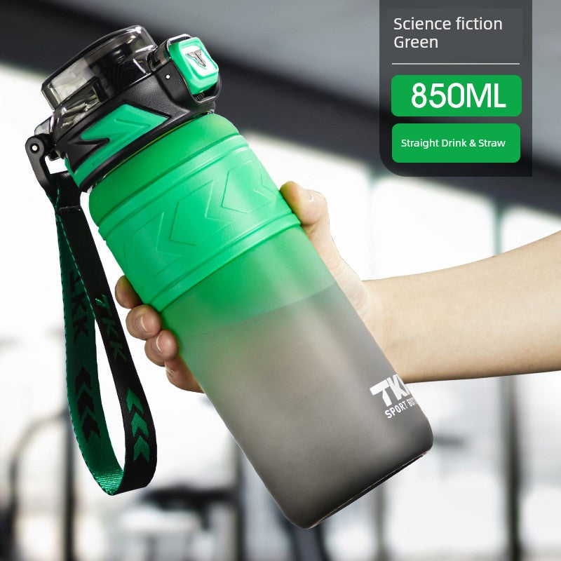 Sports Water Cup for Boys and Girls, Large Capacity, Summer Simple Design for Students, High Temperature Resistant Tritan Water Kettle
