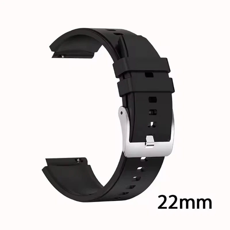 Smart Watch HT30 Bluetooth Call Men Outdoor Sports Fitness Compass Heart Rate Health Monitoring 600mAh Large Battery Smartwatch