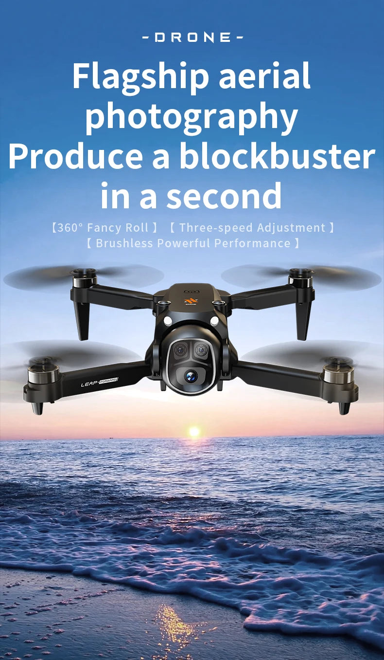 New H21/H20 Drone 8K HD Professional 90° ESC Camera Brushless Motor Optical Flow Hovers Quadcopter Drones