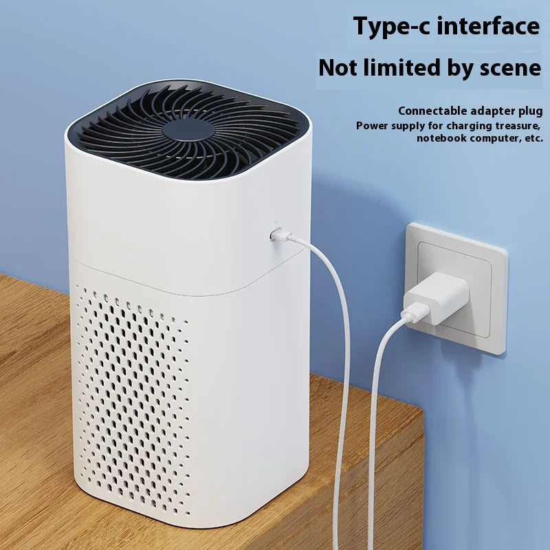 Xiaomi Youpin Air Purifier HEPA Filter Negative Ion Remove Second-hand Smoke PM2.5 for Allergies Smokers Air Cleaner Bedroom