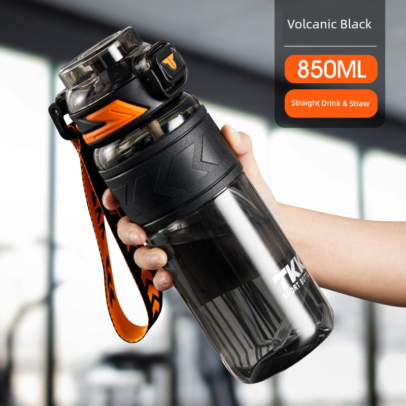 Sports Water Cup for Boys and Girls, Large Capacity, Summer Simple Design for Students, High Temperature Resistant Tritan Water Kettle
