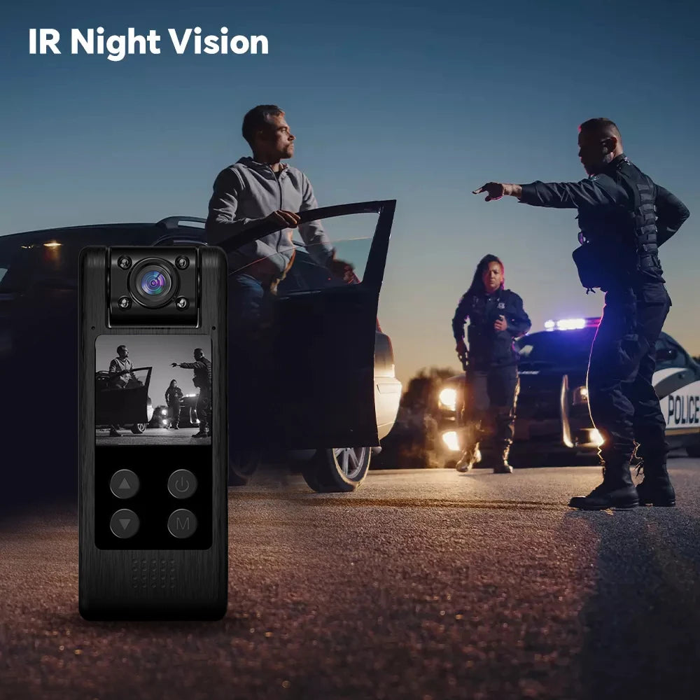 Ultra HD 4K Mini Camera WiFi Portable Small Digital Video Recorder Police BodyCam Infrared Night Vision Miniature Camcorder L10