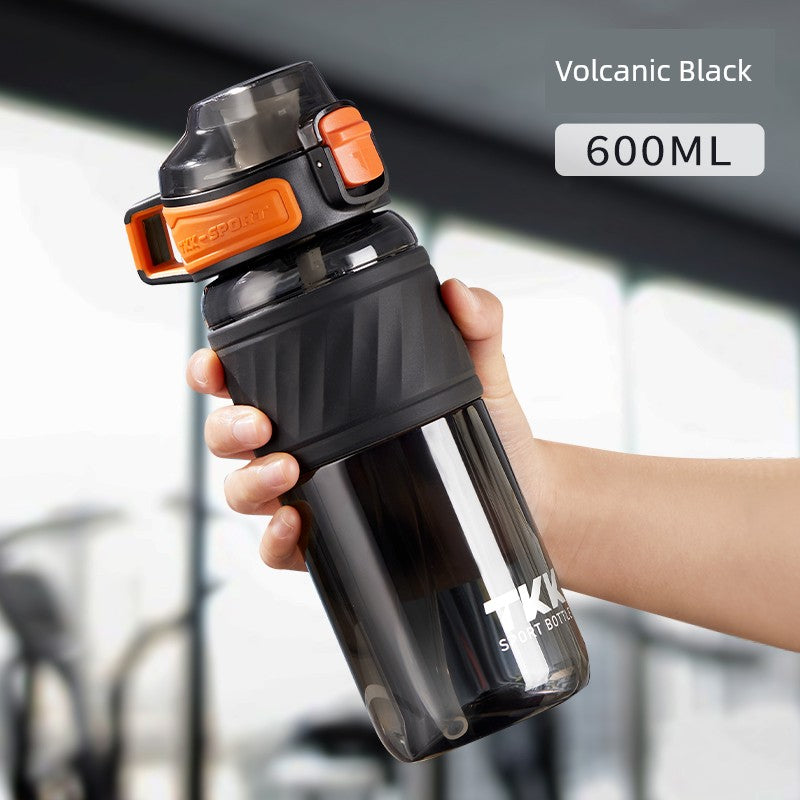 Sports Water Cup for Boys and Girls, Large Capacity, Summer Simple Design for Students, High Temperature Resistant Tritan Water Kettle