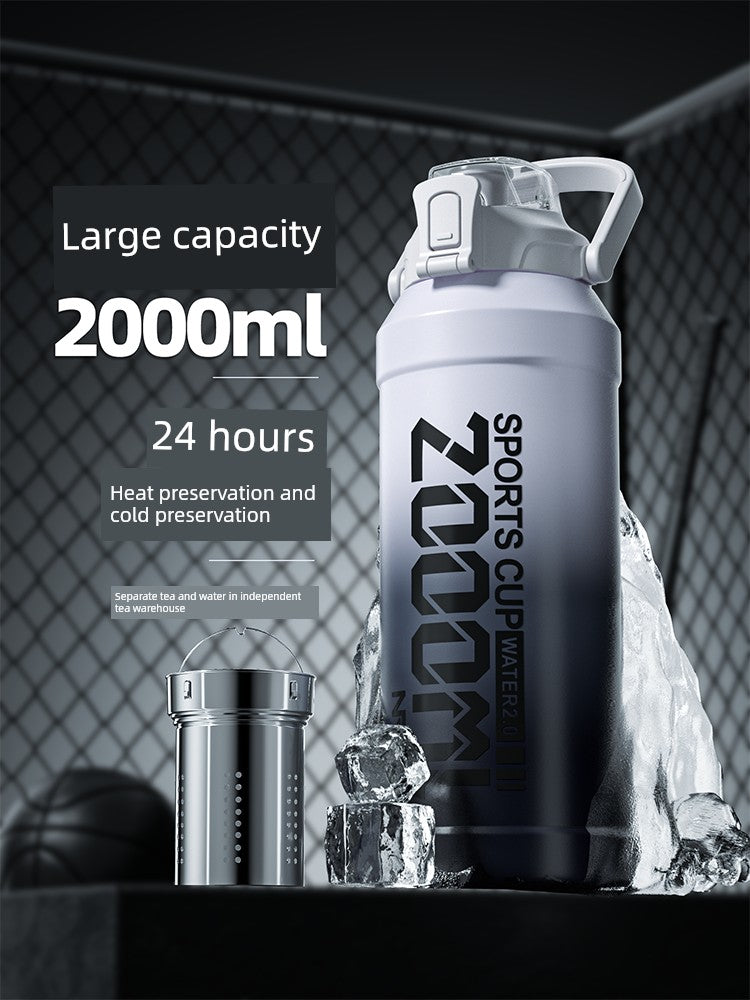 Barrels T 2000ml Vacuum Cup SUS316 Stainless Steel