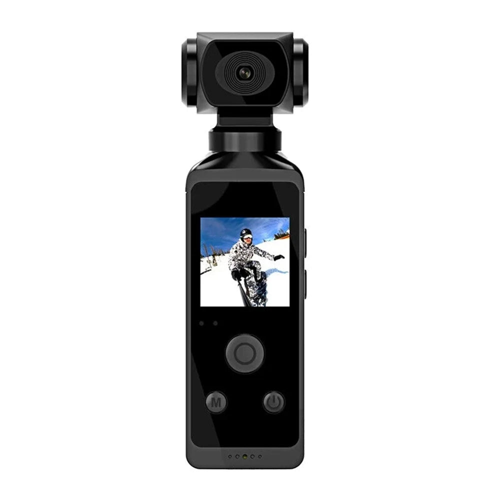4K Pocket Camera 1080P WiFi Full HD Pocket Camera 270 Rotatable Mini Outdoor Sport DV With Waterproof Case Video Camcorders Gift