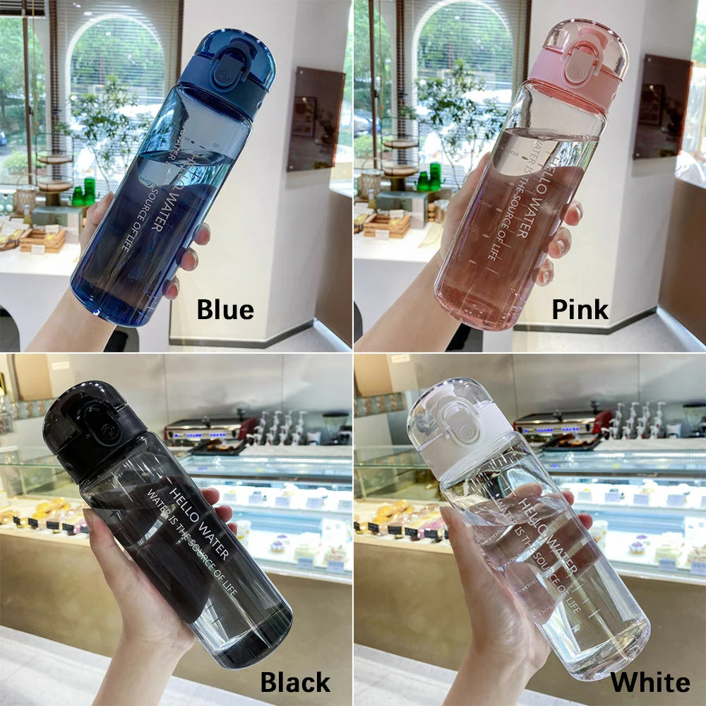 780ml Portable Plastic Drinking Bottle Leakproof Drinking Cup Sports Water Bottle for Boys and Girls