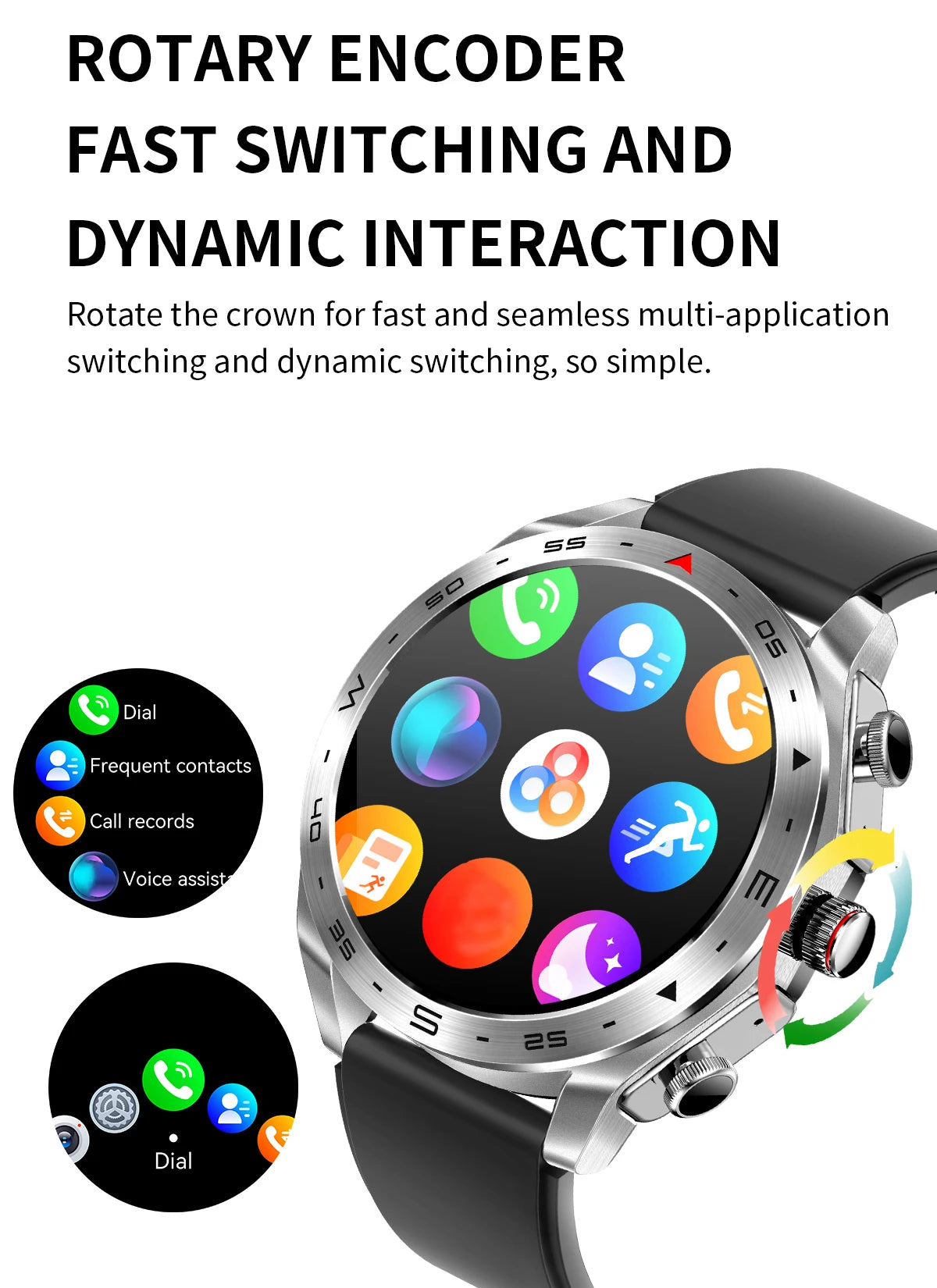 2024 TWS 2-in-1 Bluetooth Earphones Smart Watch Bluetooth Call GPS Motion Trajectory HIFI 9D Sound Quality Smartwatch