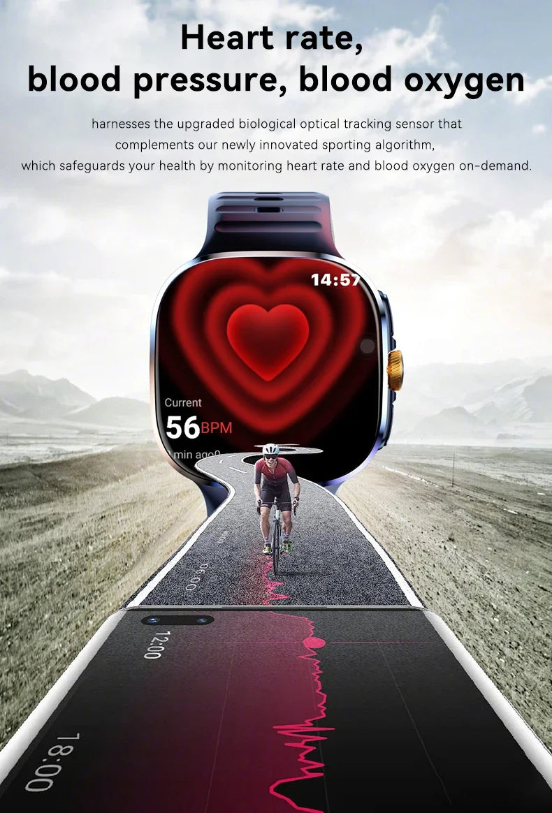 2025 M99 5G Smart Watch: Android 10.0, 9MP Rotary Camera, 256GB Storage, GPS/NFC, 1.95" AMOLED Screen