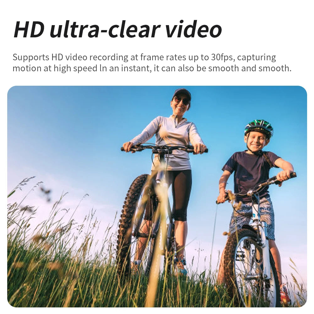 4K Pocket Camera 1080P WiFi Full HD Pocket Camera 270 Rotatable Mini Outdoor Sport DV With Waterproof Case Video Camcorders Gift