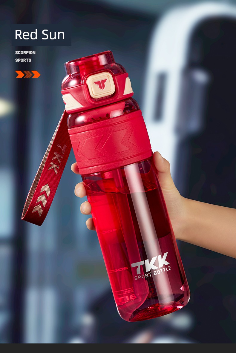 Sports Water Cup for Boys and Girls, Large Capacity, Summer Simple Design for Students, High Temperature Resistant Tritan Water Kettle