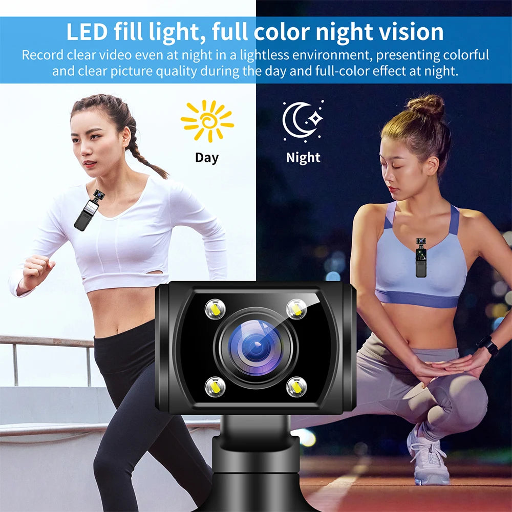 128GB 4K Ultra HD Action Mini Camera 180 Rotatable Vlog Wifi Sports Cam Waterproof Case Helmet Travel Bicycle Driver Recorder