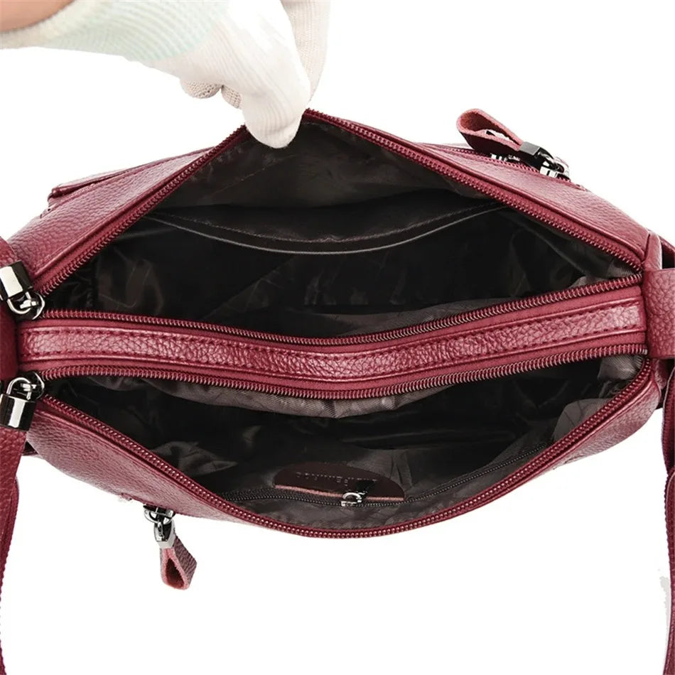 Genuine Brand PU Leather Sac Luxury Handbags Women Bags Designer Shoulder Crossbody Hand Bags for Women Purses and Handbags