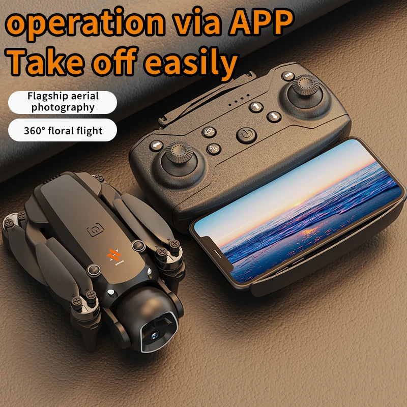 New H21/H20 Drone 8K HD Professional 90° ESC Camera Brushless Motor Optical Flow Hovers Quadcopter Drones