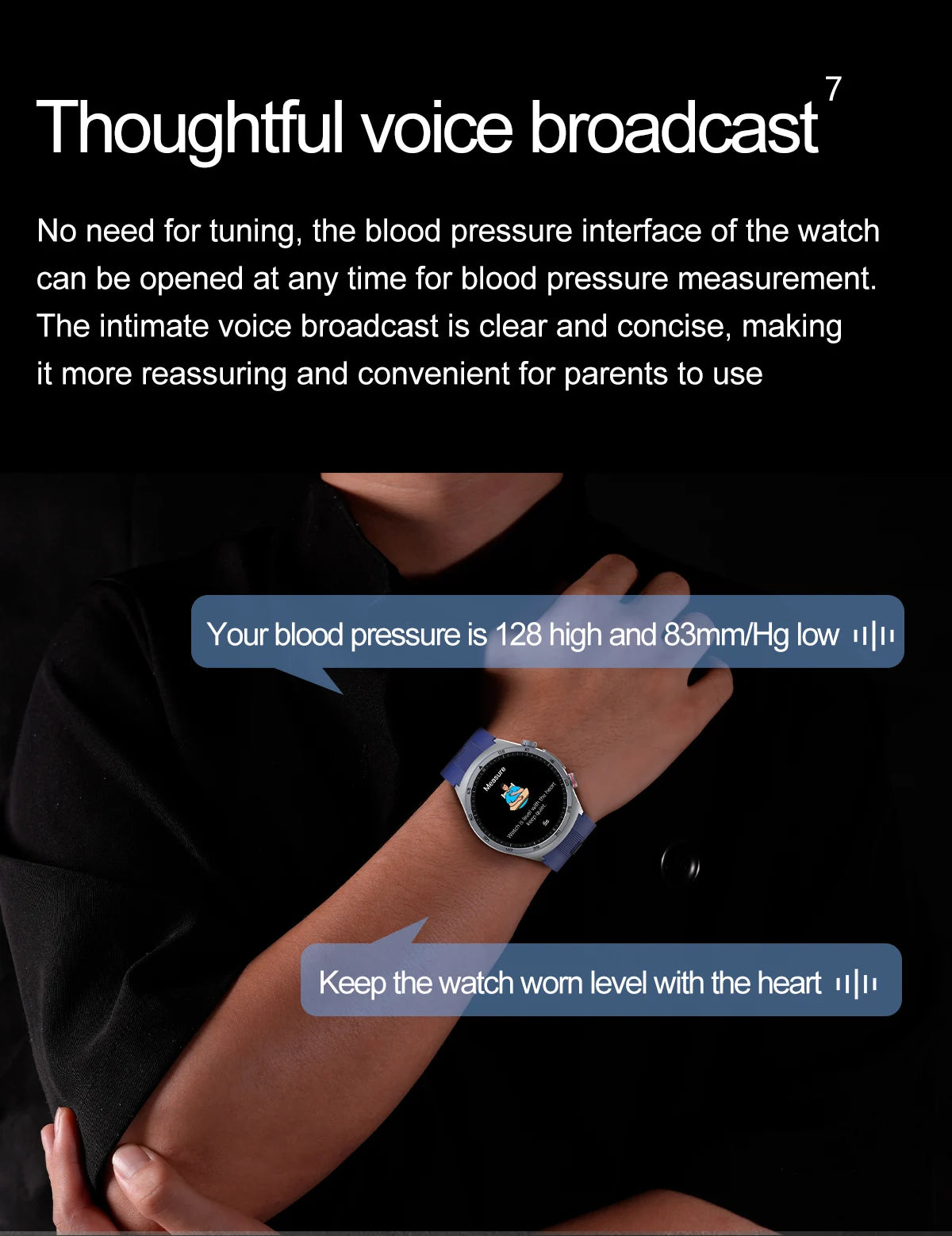 Airbag Smart Watch 2025 New Health watch men Air pump True Accurately Blood Pressure watches Uric Acid Blood Lipids