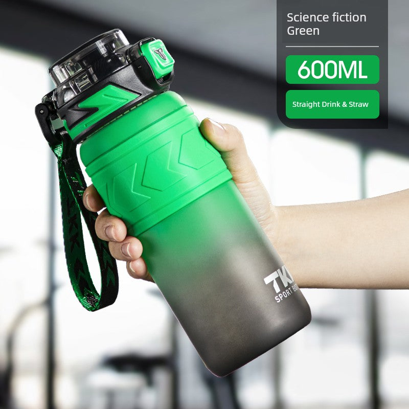 Sports Water Cup for Boys and Girls, Large Capacity, Summer Simple Design for Students, High Temperature Resistant Tritan Water Kettle