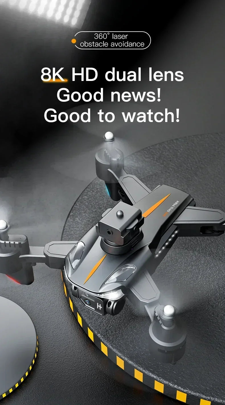 VIVO P11 Max Drone 8K 5G GPS Professional HD Aerial Photography Dual Camera Obstacle Avoidance Brushless Quadrotor 1000M