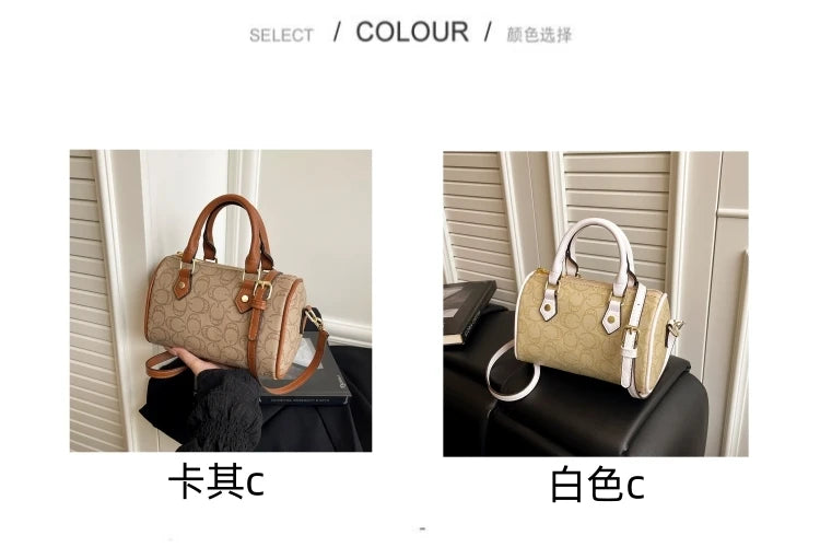 Luxury Brand Ladies Leather Tote Bags By Famous Designer Popular Classic Elegant Women's Shoulder Crossbody Handbag